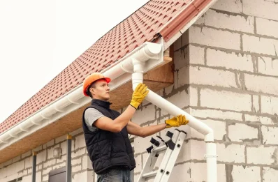 Pose et remplacement de gouttières à Autignac